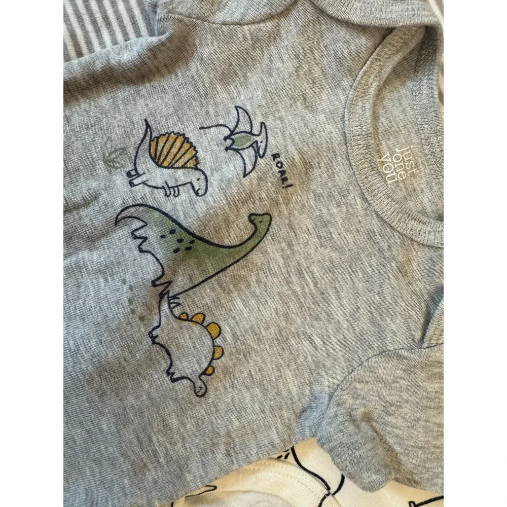Carters Baby Boy 3 Months Clothes Lot Tees Shirts Bodysuits Rompers Mighty Cute